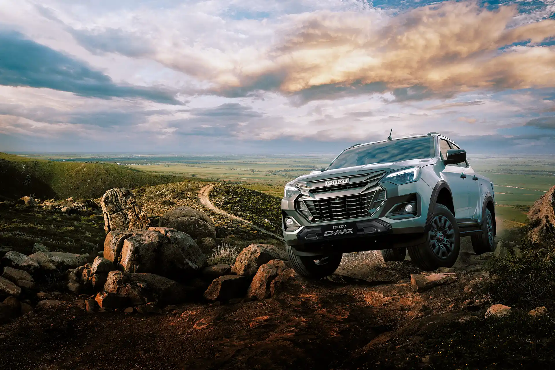 ISUZU D-MAX im Gelännde