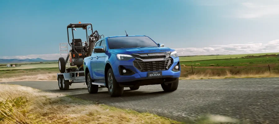 ISUZU D-MAX LSE mit Anhänger ISUZU D-MAX LSE mit Anhänger
